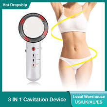 Load image into Gallery viewer, 3-in-1 EMS Ultrasound Cavitation Slimming Fat Burner
