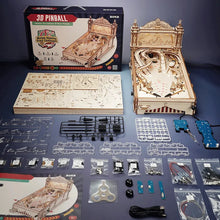 Load image into Gallery viewer, 3D Wooden Pinball Puzzle for Kids, Adults, Families
