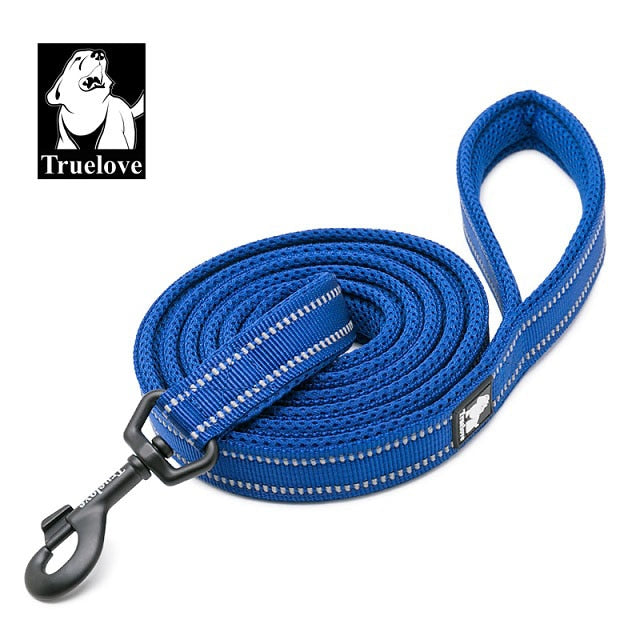 Reflective, Padded, Mesh Pet Leash in 11 Colors